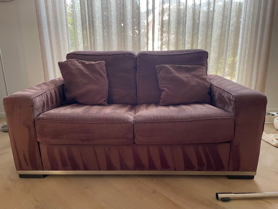 Natuzzi Sofa Set, Seating area, Metal, Textile, Beige (photo 7 of 9)