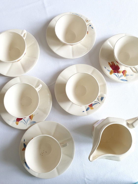 Image 1 of Servicio de café antiguo de Digoin Sarreguemines
