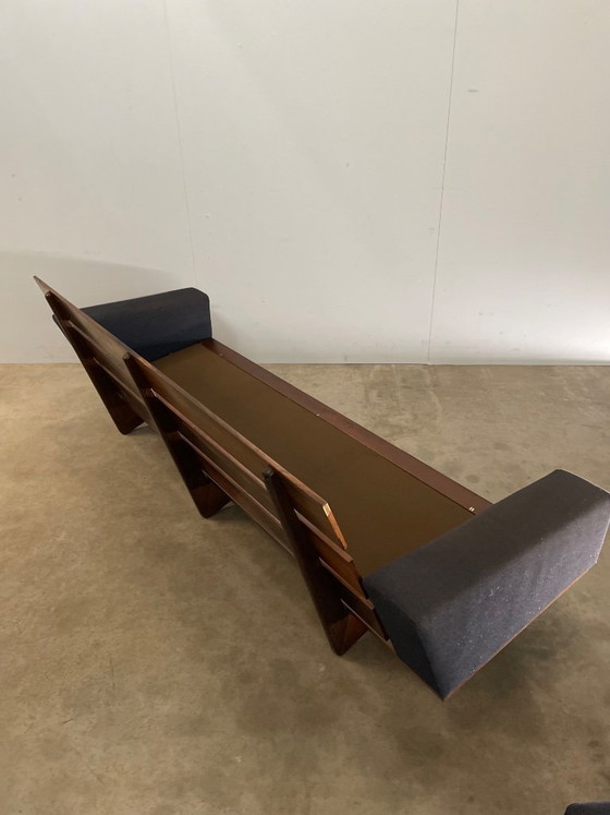 3 SEAT SOFA BY GEORG THAMS FOR AS VEJEN POLSTERMØBELFABRIK, 1960S, 3-5 seaters, Wood, Textile, Grey (photo 6 of 12)
