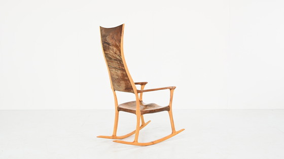 Image 1 of Donald Gordon, Rocking Chair in Kauri and Oak – New Zealand Studio Craft, 2004