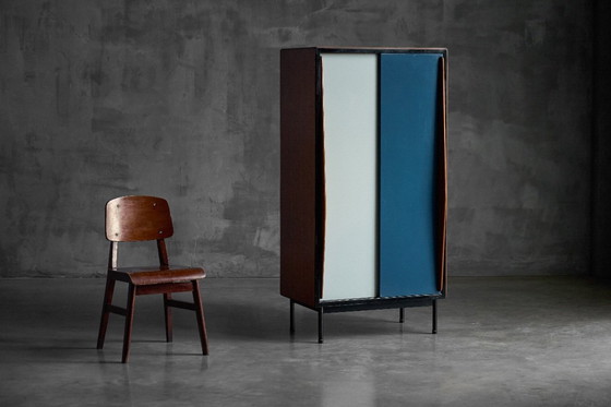 Image 1 of Armadi modernisti di Willy Van Der Meeren per Tubax, Belgio, anni '50