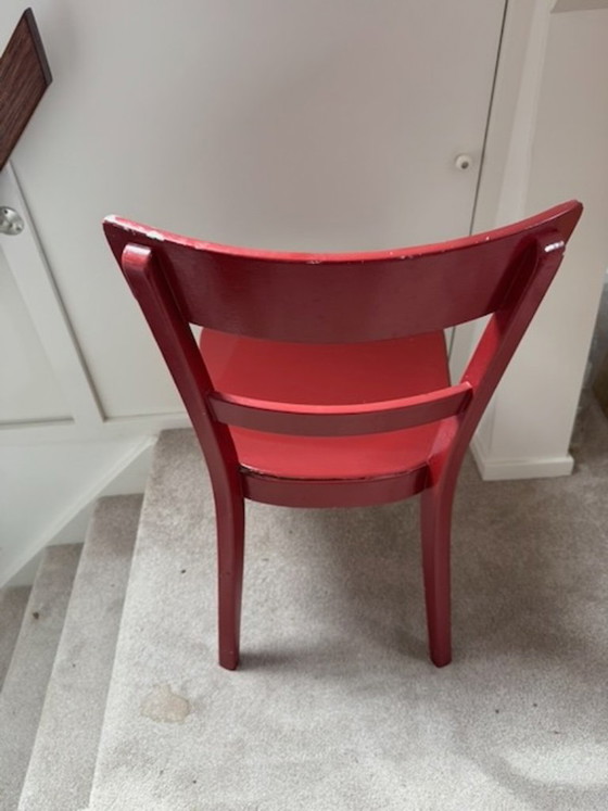 Set van 8 originele vintage Horenglarus stoelen – Zwitsers design – Horgenglarus, Eetkamerstoelen, Wood (photo 16 of 29)