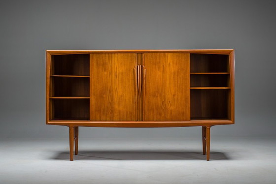 Image 1 of Mobiletto a credenza attribuito ad Axel Christensen per Aco Møbler, anni '60