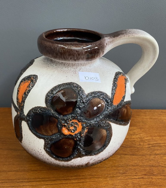 Image 1 of Scheurich vase model 484-21 1970s