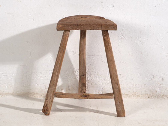 Antique primitive stool - Late Qing Dinasty (c.1900) #5 (photo 11 of 30)