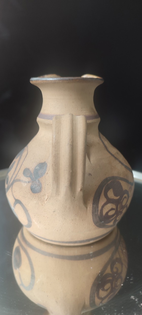 Image 1 of YAEL Ceramic Pitcher, Old Jaffa (Israel), Folk Art