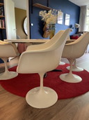 5x Tulip Foot Dining Chairs | Space Age