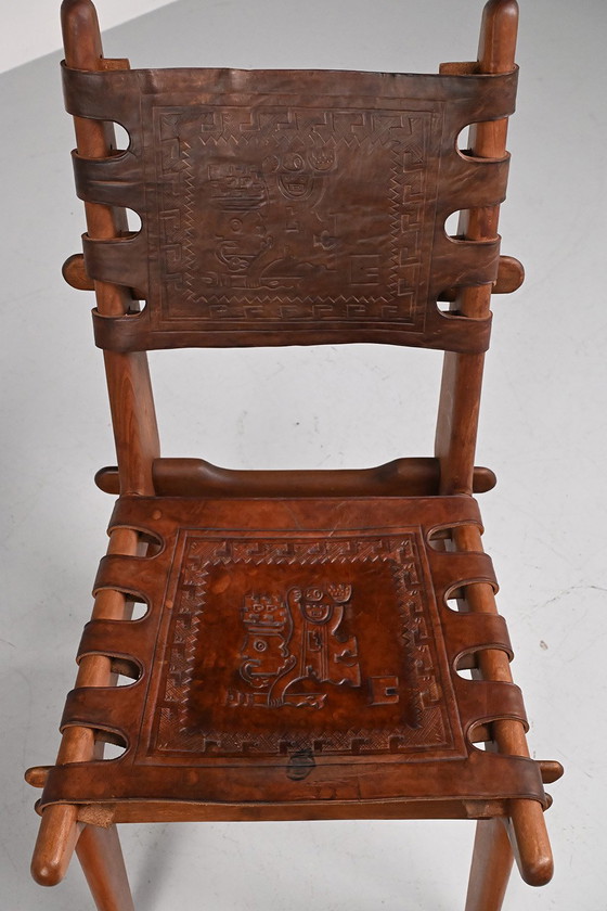 Pair of Brutalist Angel Pazmino chairs (photo 12 of 12)