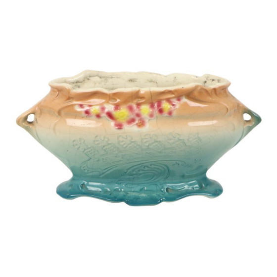 Image 1 of Art Nouveau Flowerpot Gustave De Bruyn