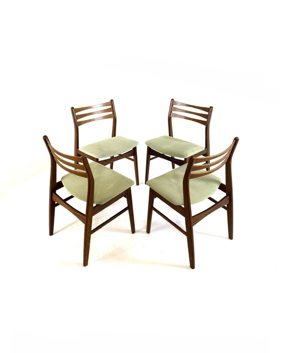 Image 1 of 4x chaise à manger danoise vintage, Falsled Møbelfabrik '60