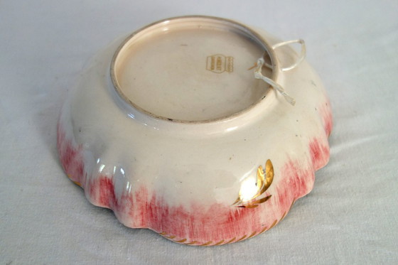 Image 1 of H. Béquet Quaregnon wall dish 1950s