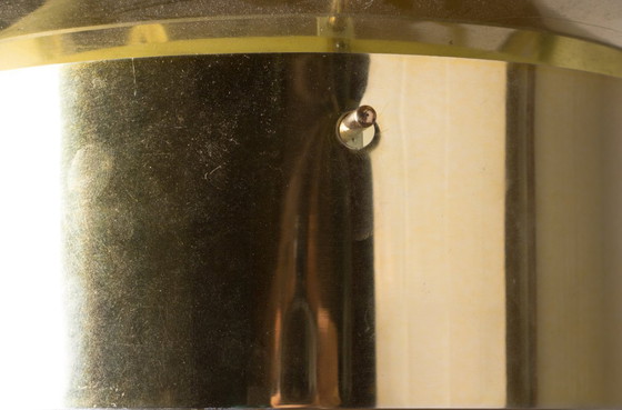 Image 1 of Pair of Danish ceiling lights in Brass model T742 by Hans Agne Jakobson 1960.