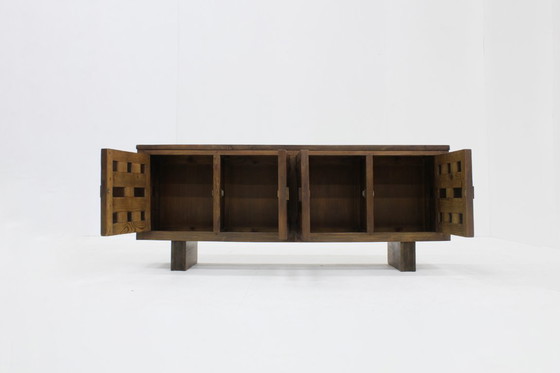 Image 1 of Vintage Spanish Brutalist sideboard dresser