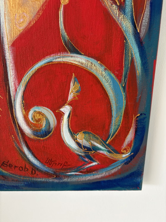 Image 1 of Schilderij kunstschilder Serob Darbinian 60x70 cm