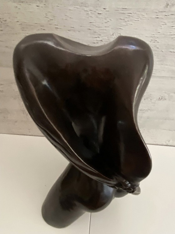 Image 1 of Statua scultura in bronzo antico firmata S. Dalì Corpo femminile di design