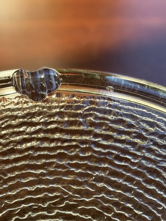 Image 1 of Vaschetta/posacenere in vetro pesante vintage della metà del secolo scorso 1960/70