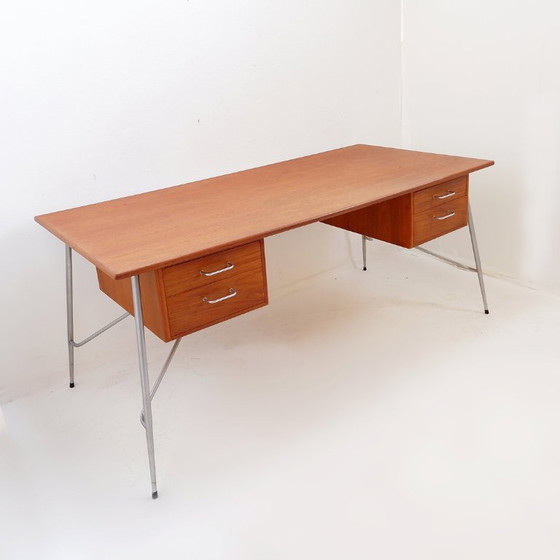 Image 1 of Bureau Modèle 202 en Teck par Børge Mogensen, 1950s