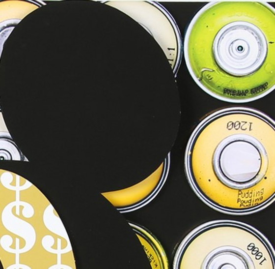 Image 1 of Allen, Ben - Barattoli di vernice Topolino - Deluxe - Giclée - firmato a mano - ciascuno