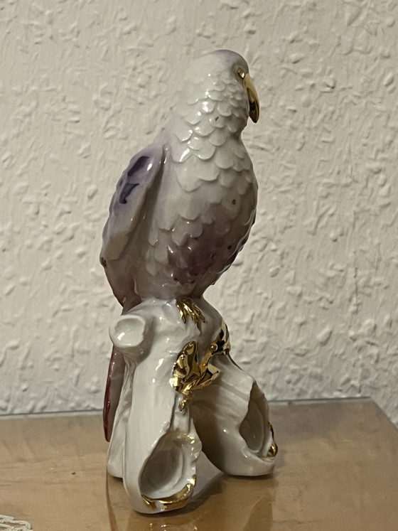 Image 1 of Figura Capodimonte Porzellan Papagei