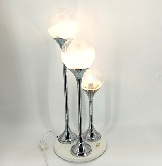 Image 1 of Italienische Tischlampe von Targetti Sankey, 1970er Jahre