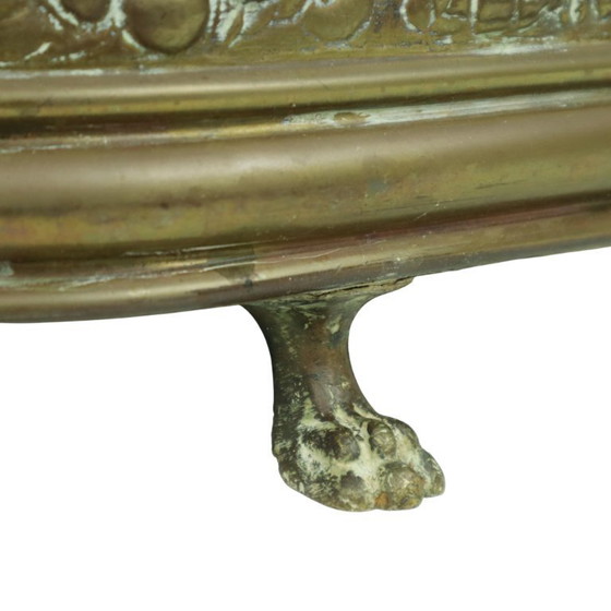 Image 1 of Boîte à fleurs ancienne en cuivre français