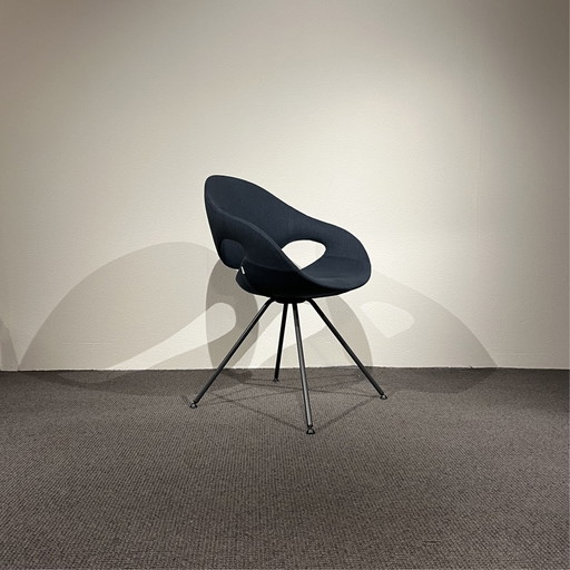 Tonon Moon  (set van 6) – eetkamerstoelen, Textile, Plastic