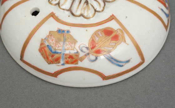 Image 1 of antieke Japanse porseleinen theepot Imari-ware