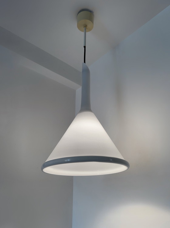 Image 1 of Lampada a sospensione in vetro di Murano degli anni '70