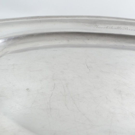 Image 1 of XXL Christofle Art Deco tray 57 x 38.5 cm, silver-plated, a piece of history