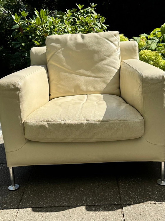 B&B Italia Fauteuil Harry (los of als set) – Leather, Metal (photo 11 of 16)