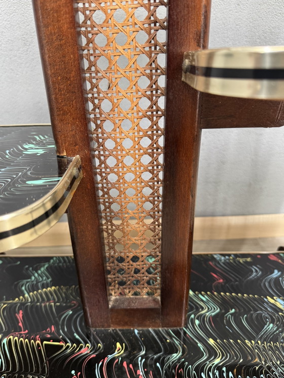 Supporto per piante a più livelli in stile vintage – Carrelli bar, Glass, Wood (photo 9 of 15)