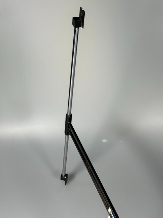 Image 1 of 60er 70er Jahre Wandlampe Wall Sconce ausziehbar Metall Chrom Mid Century Design