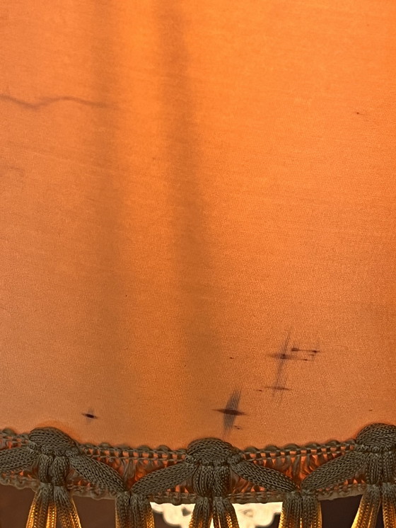 Image 1 of Lampe de table 1960 Ananas en relief Verre poli