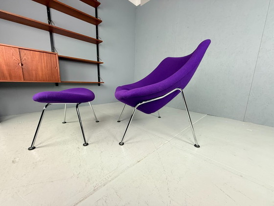Image 1 of Sillón y reposapiés Pierre Paulin F157 "Big Oyster" para Artifort, 1964