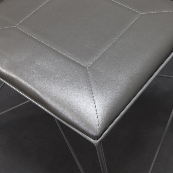 Image 1 of 6x sedie da pranzo con struttura in filo metallico, rare