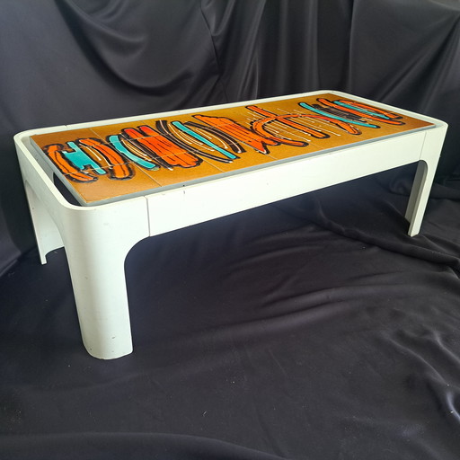 Ceramic coffee table in the style of Belarti - 60s/70s - vintage design
