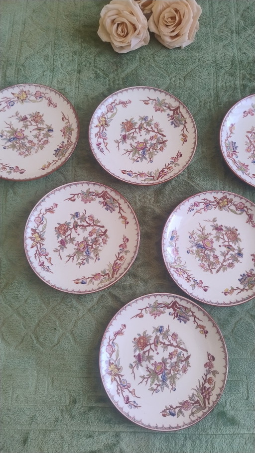 Petite assiettes Sarreguemines parfait état