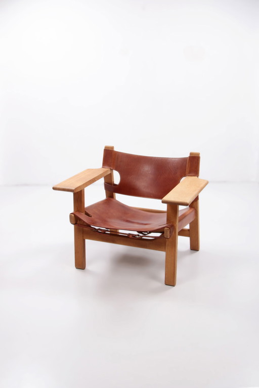Børge Mogensen The Spainish Chair Model 2226 by Fredericia,1960
