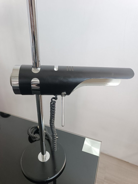 Bureaulamp model 603 van M. Marca, jaren 70. – Tafellampen, Metal (photo 10 of 14)