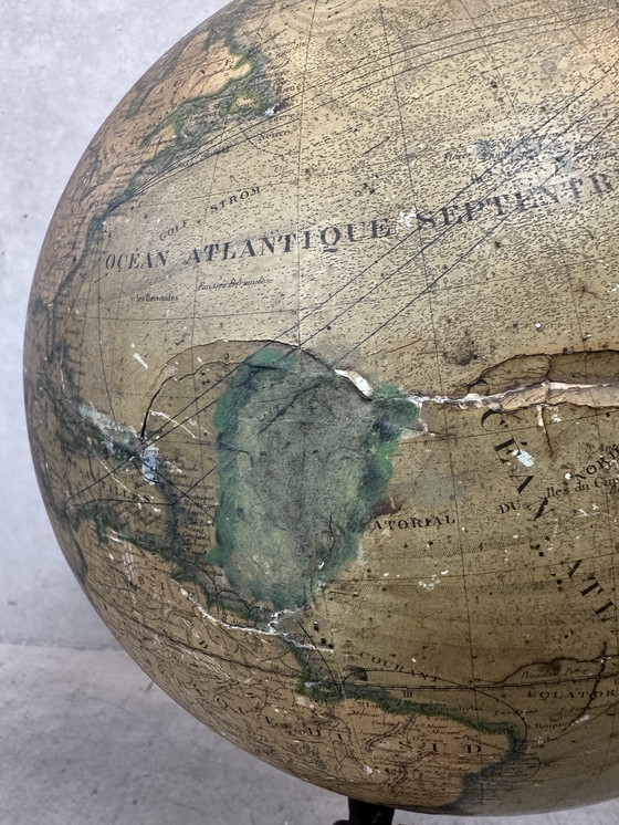 Image 1 of Antique globe - Lebegue ca 1900
