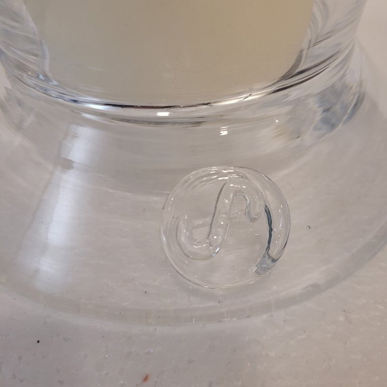 Image 1 of Coppia di candelieri in cristallo, Sempre, anni 2000 - Belgio