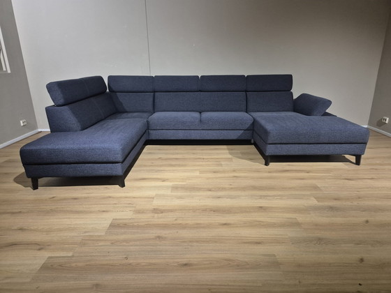 Image 1 of Montel Urban U - Sofá esquinero - Azul oscuro - Tejido - Diseño