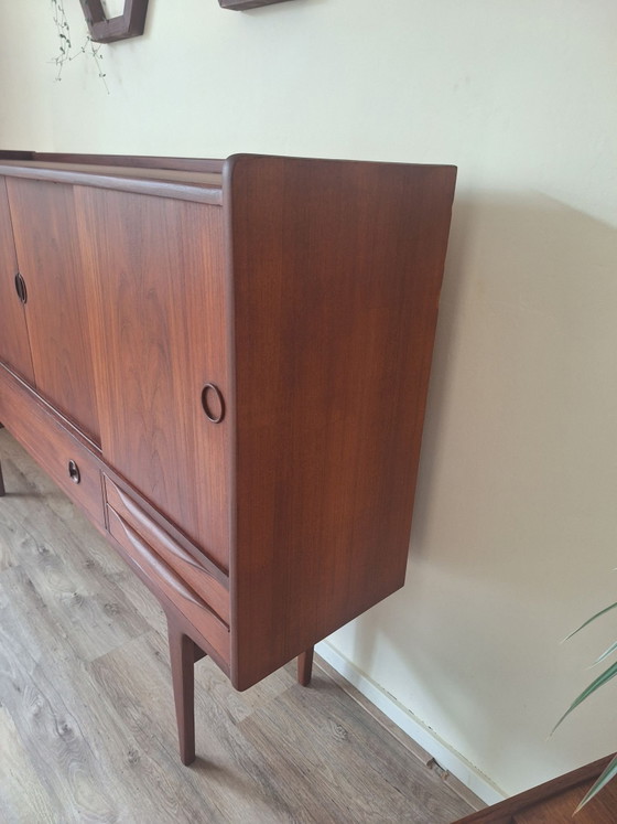 Highboard vintage danois, johannes Andersen, Armoires murales, Bois, Marron (photo 6 sur 15)