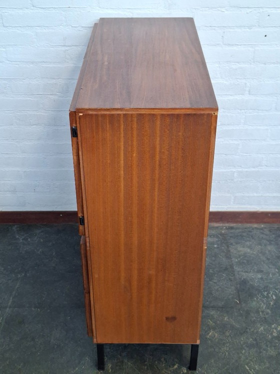 Image 1 of Vintage teakhouten opbergkastje van Simpla Lux