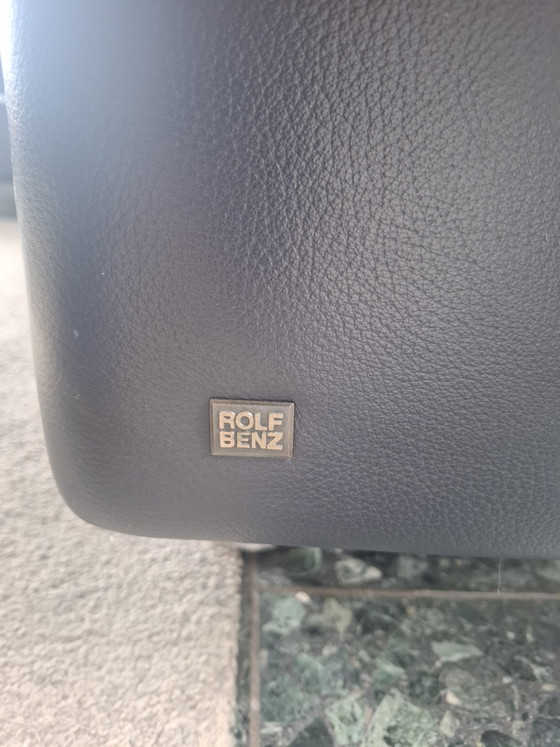 Rolf Benz Linea Divani 2 e 3 posti – Leather, Metal (photo 3 of 11)
