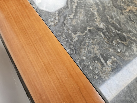 Image 1 of Mesa de centro con tablero de mármol de Hohnert Design, Alemania, 1960