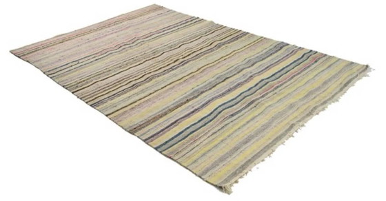 Vintage Anatolian Kilim rug Usak - 285 cm x 180 cm, Rugs & carpets, Wool, Cotton (photo 2 of 6)