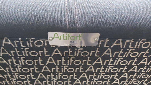 Artifort designer sofa in excellent condition – banken, Metal, Textile