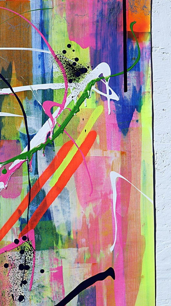 YOUTHONE - Chromatic Flow XXL - Tela d'artista – Dipinti e disegni (photo 7 of 19)