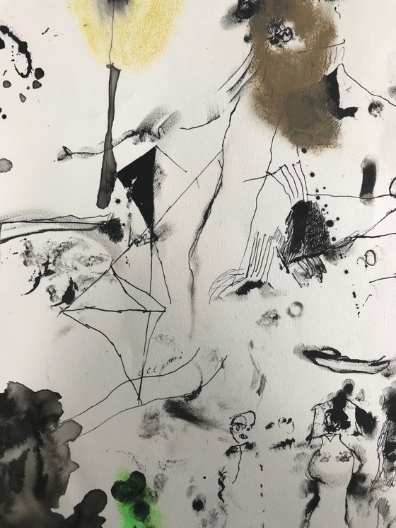 Image 1 of Jef Diederen, gouache 1999